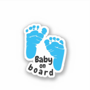 Baby an Bord Aufkleber