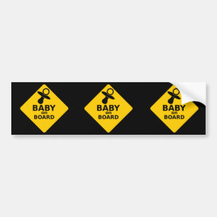 Baby an Bord Autoaufkleber