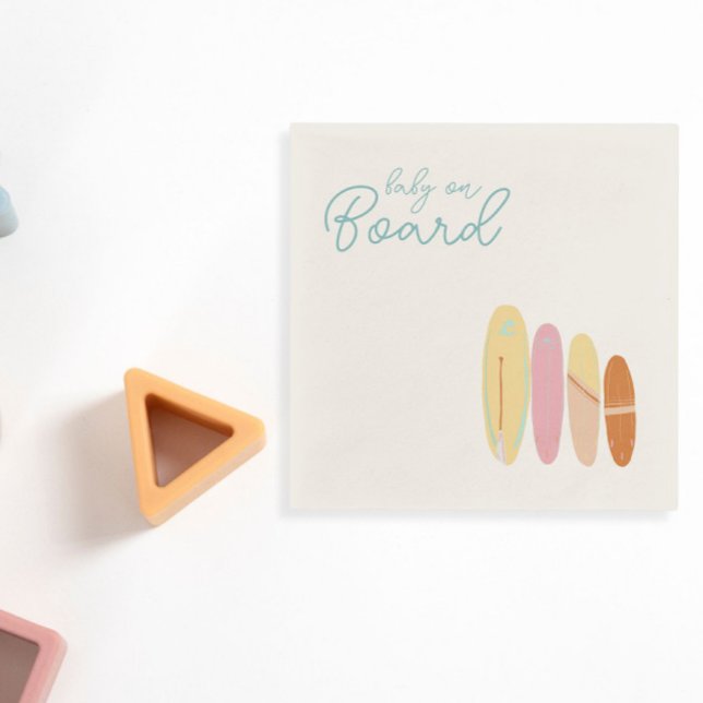 Baby an Bord Baby Dusche Ocean Thema Serviette (Von Creator hochgeladen)