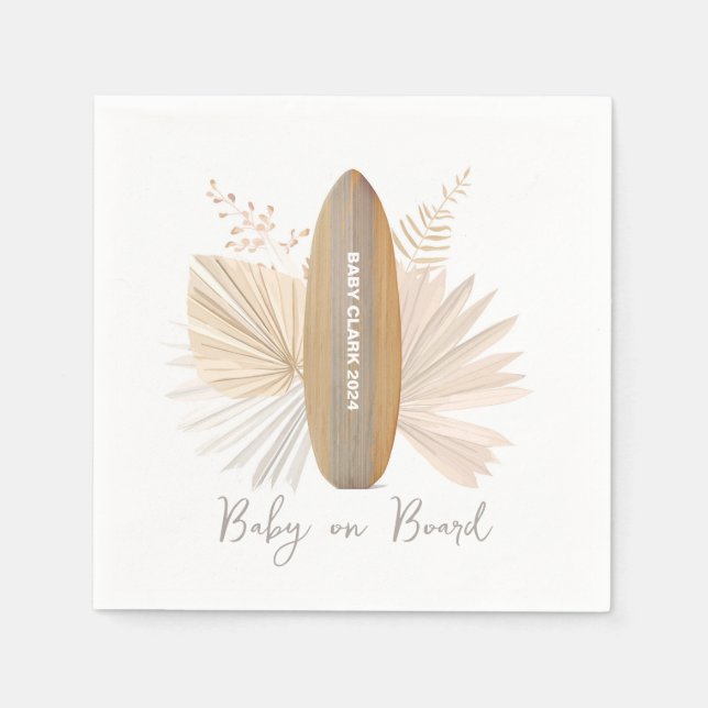 Baby an Bord Baby Dusche Serviette (Vorderseite)