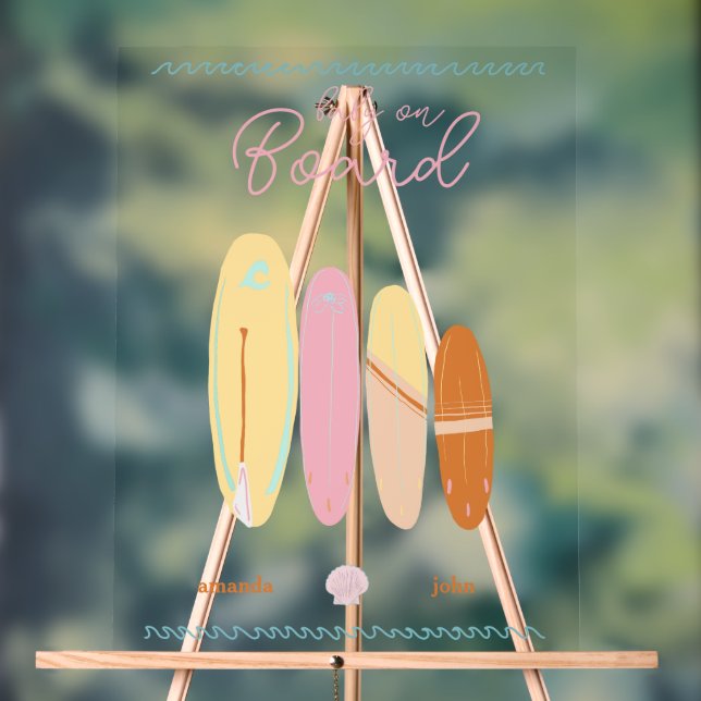 Baby an Bord Babydusche Acrylschild (Neutral)