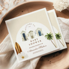 Baby an Bord Beach Baby Dusche Serviette