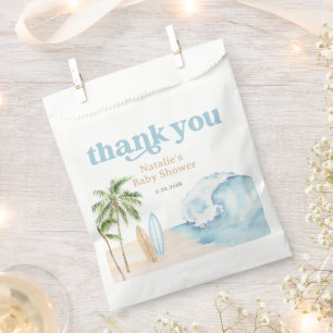 Baby an Bord Beach Surf Baby Dusche Geschenktütchen