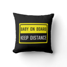 Baby an Bord Behalt Distanzzeichen