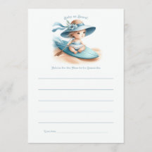 Baby an Bord Coastal Baby Dusche
