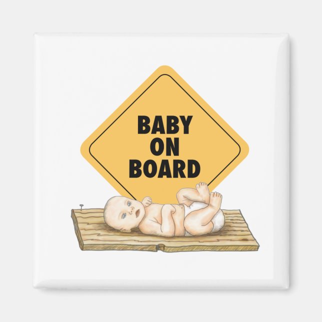 Baby an Bord Magnet (Vorne)