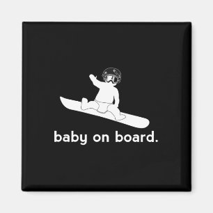 Baby an Bord Magnet