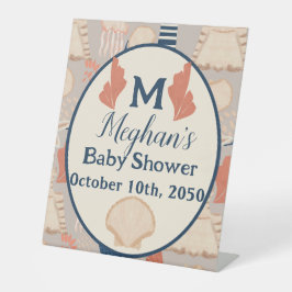Baby an Bord Nautical Baby Dusche Sockelschild