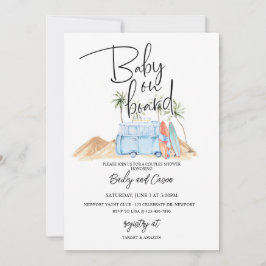 Baby an Bord, Summer Baby Dusche, Baby Dusche, Einladung