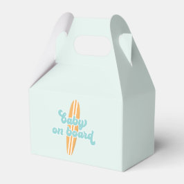 Baby an Bord Surf Beach Baby Dusche Geschenkschachtel