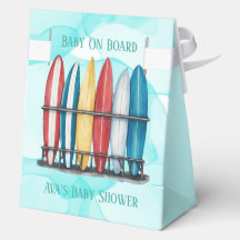Baby an Bord Surfen Aquamarines Baby Duschgeschenk