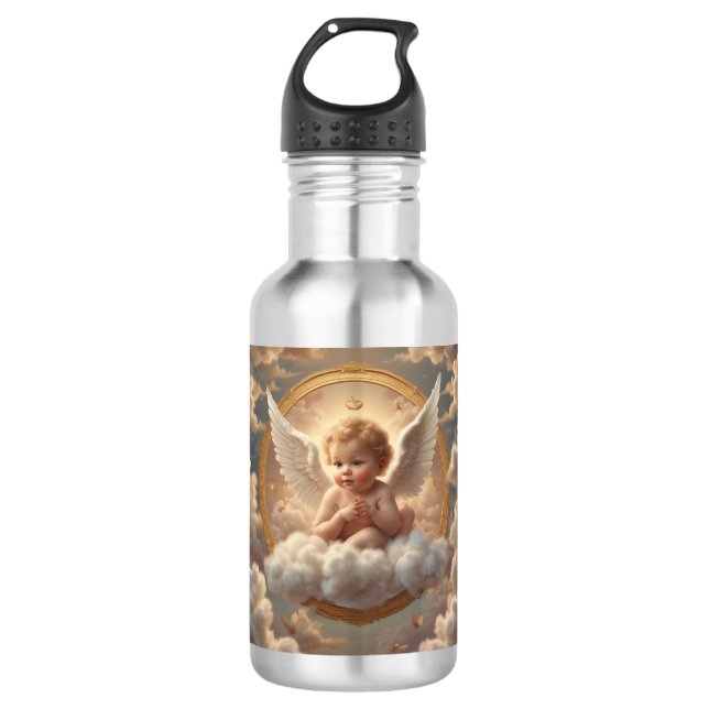 Baby Angel Water Flasche Edelstahlflasche (Vorderseite)