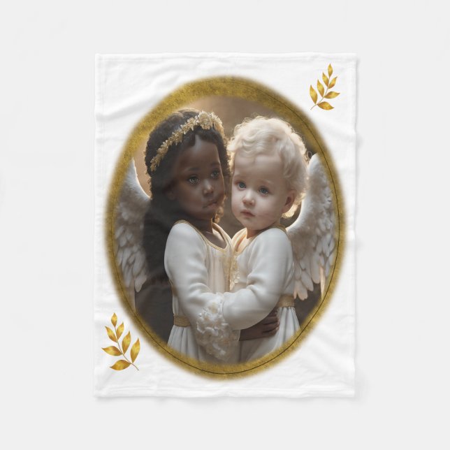 Baby Angels Fleecedecke (Vorderseite)