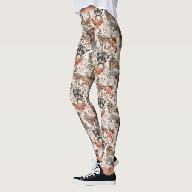 Baby Animal Muster Leggings (Links)