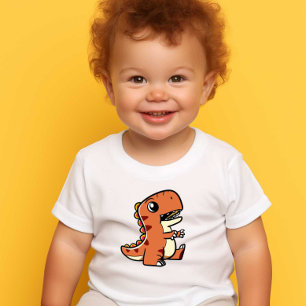 Baby Animal Print Modern Baby Kinder weiße Hemden T-shirt