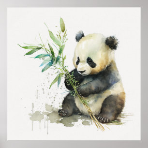 Baby Animal Prints für Kinderzimmer, Niedliches Pa Poster