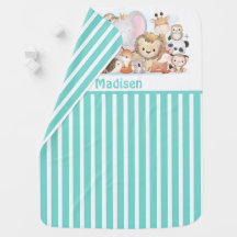 Baby Animals Baby Blanket