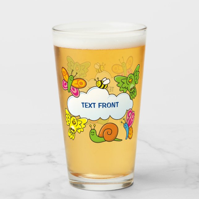 Baby Animals Glas (Vorne (Gefüllt))