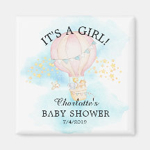 Baby Animals Hot Air Balloon Baby Dusche Gefallen