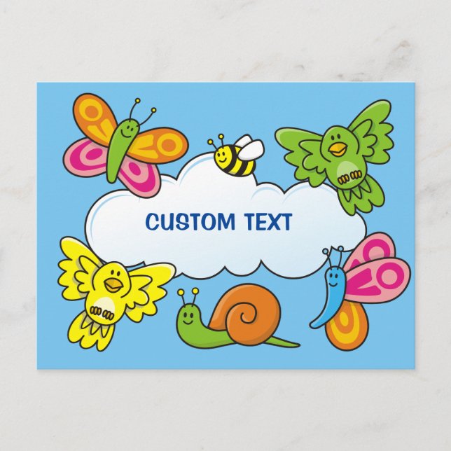 Baby Animals Postkarte (Vorderseite)