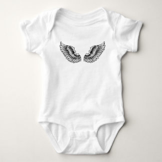 Baby Anzug, Design "Lil'Angel" Baby Strampler