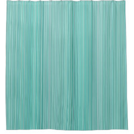 Baby Aqua Stripes Duschvorhang