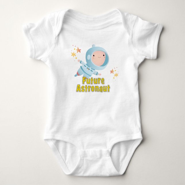 Baby Astronaut (Junge) Future Astronaut Strampler (Vorderseite)