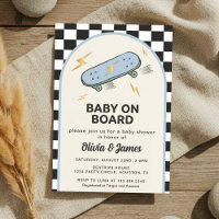 Baby auf Brett Skateboard-Baby-Party