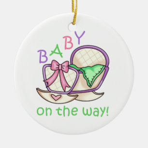Baby auf der Weise! Keramik Ornament