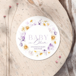 Baby-Aufkleber für das Baby Bloom Baby Runder Aufkleber