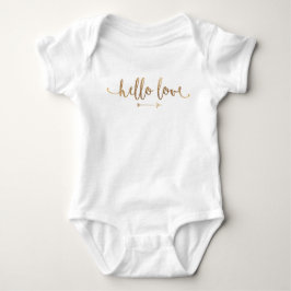 BABY-AUSSTATTUNG ONSIE | Boho Goldpfeil-modernes Baby Strampler