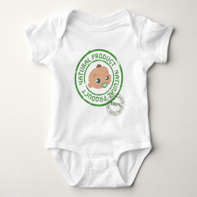 Baby Baby Boy (100% Bio) Kleidung Baby Strampler (Vorderseite)