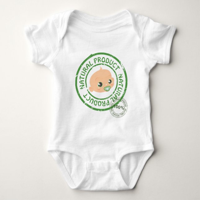Baby Baby Boy (100% Bio) Kleidung Baby Strampler (Vorderseite)