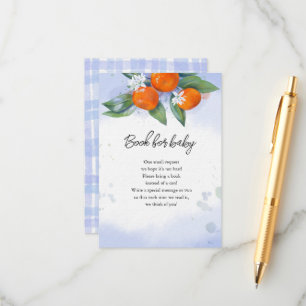 BABY Baby Dusche: BEICHEN mit BABY Card Begleitkarte