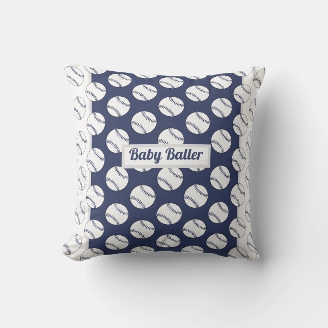 Baby Baller Baby Kissen (Vorderseite)