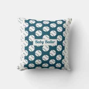 Baby Baller Baby Throw Kissen