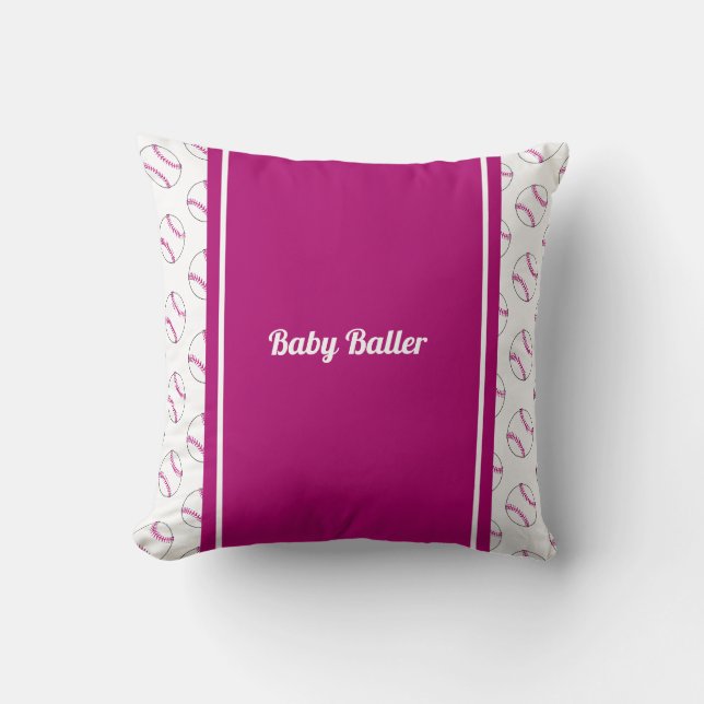 Baby Baller Blanket Kissen (Vorderseite)