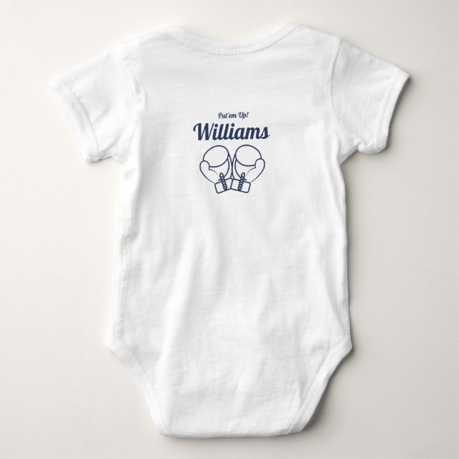 Baby Baller Bodysuit Tshirt (Rückseite)
