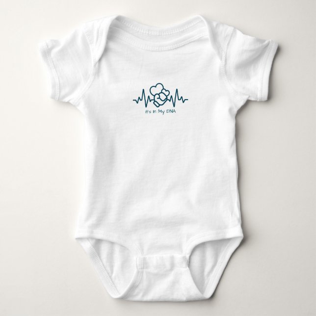 Baby Baller Bodysuit Tshirt (Vorderseite)