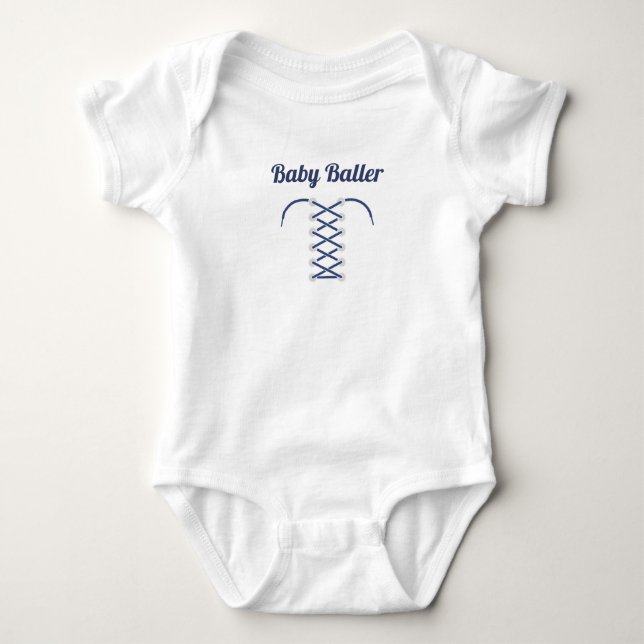 Baby Baller Bodysuit Tshirt (Vorderseite)