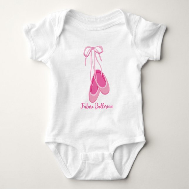 Baby Ballerina Strampler (Vorderseite)