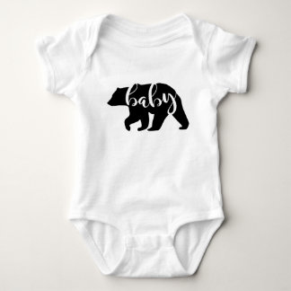 Baby-Bärn-zusammenpassende Familien-Shirts Baby Strampler