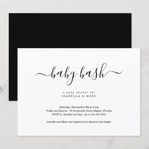 Baby Bash Baby Shower Einladung