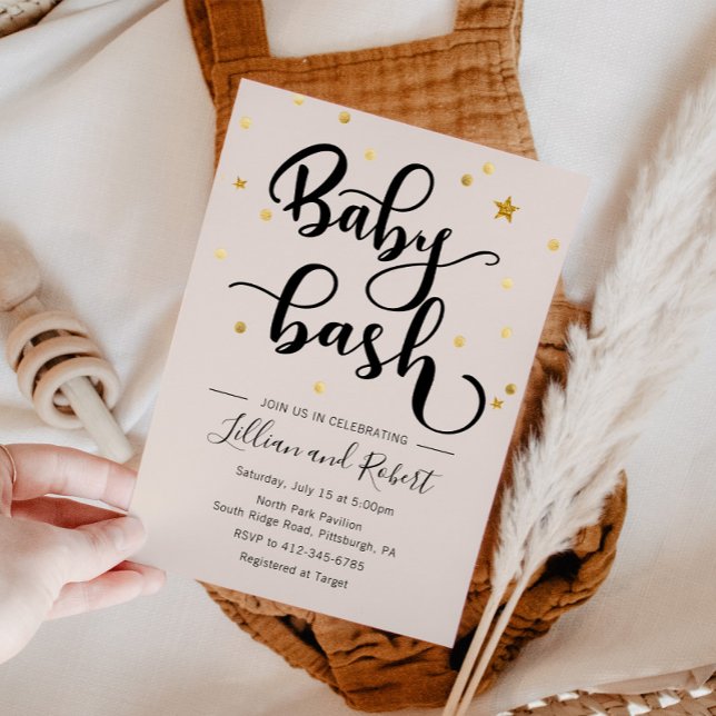 Baby Bash Couples Baby Dusche Einladung (Von Creator hochgeladen)