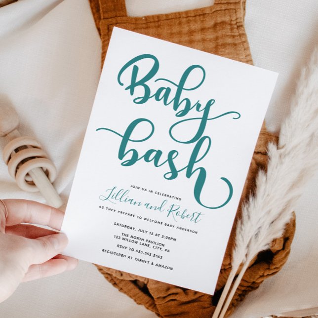 Baby Bash Couples Kinderdusche Einladung (Von Creator hochgeladen)