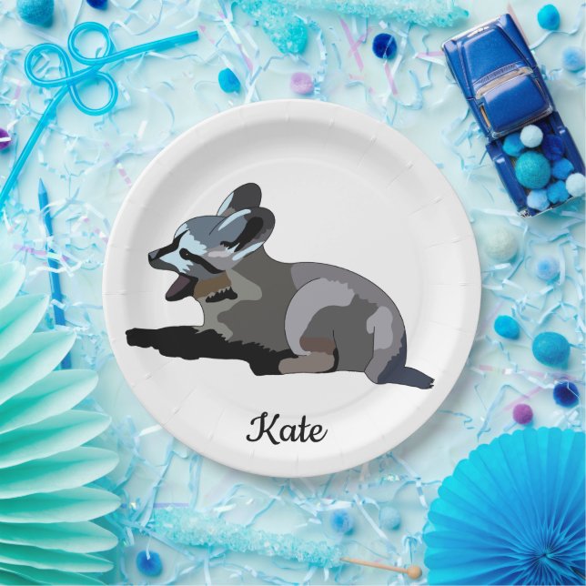 Baby Bat-Oared Fox Pappteller (Party)