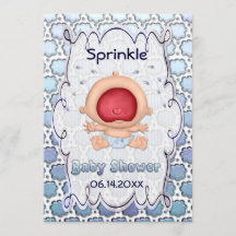 Baby Bawling Funny Sprinkle Baby Dusche