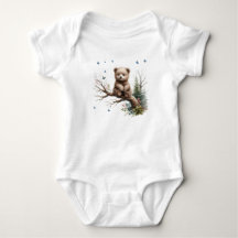 Baby Bear auf einem Baby Baby Bodysuit