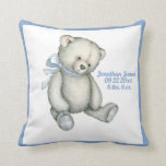 Baby Bear Blue Ribbon Watercolor Baby Boy Vintag Kissen<br><div class="desc">So ein süß und elegant Baby Junge "Prinz" werfen Kissen. Das blaue Kissen "Prinz" ist bezaubernd. Das wird so niedlich im Kinderzimmer Ihres Babys aussehen.</div>