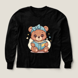 Baby Bear Lesen eines Buches